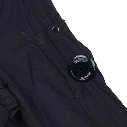 Cp Company Taylon L Chrome Lens Full Zip Shirt Black