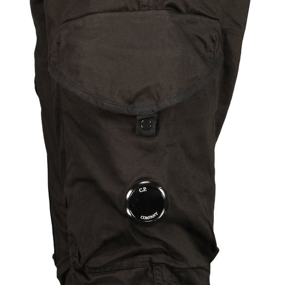 Cp Company 058A Utility Stretch Lens Cargo Pants in Black