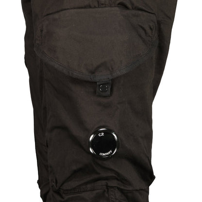 Cp Company 058A Utility Stretch Lens Cargo Pants in Black