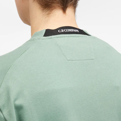 Cp Company 16CM Diagonal Raised Lens Sweatshirt Green Bay