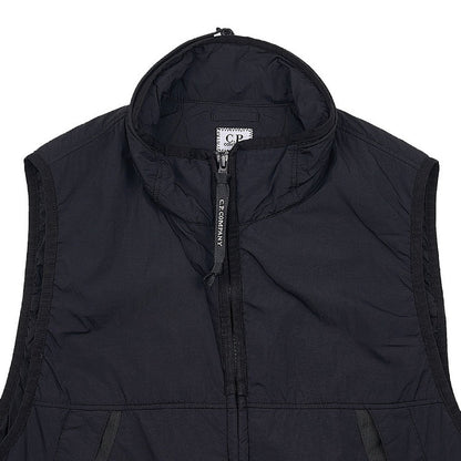 Cp Company Primaloft G.D.P Padded Lens Gilet In Black