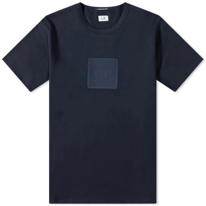 Cp Company 197A Metropolis Series Big Logo T-Shirt in Navy