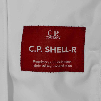Cp Company S/S Lens Soft Shell Jacket In White