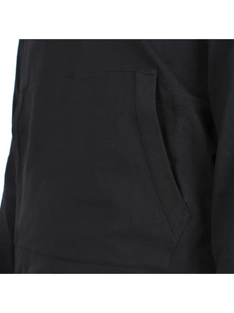 Cp Company Metropolis Series Stretch Material Overhead Hoodie In Black