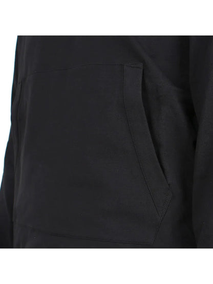 Cp Company Metropolis Series Stretch Material Overhead Hoodie In Black
