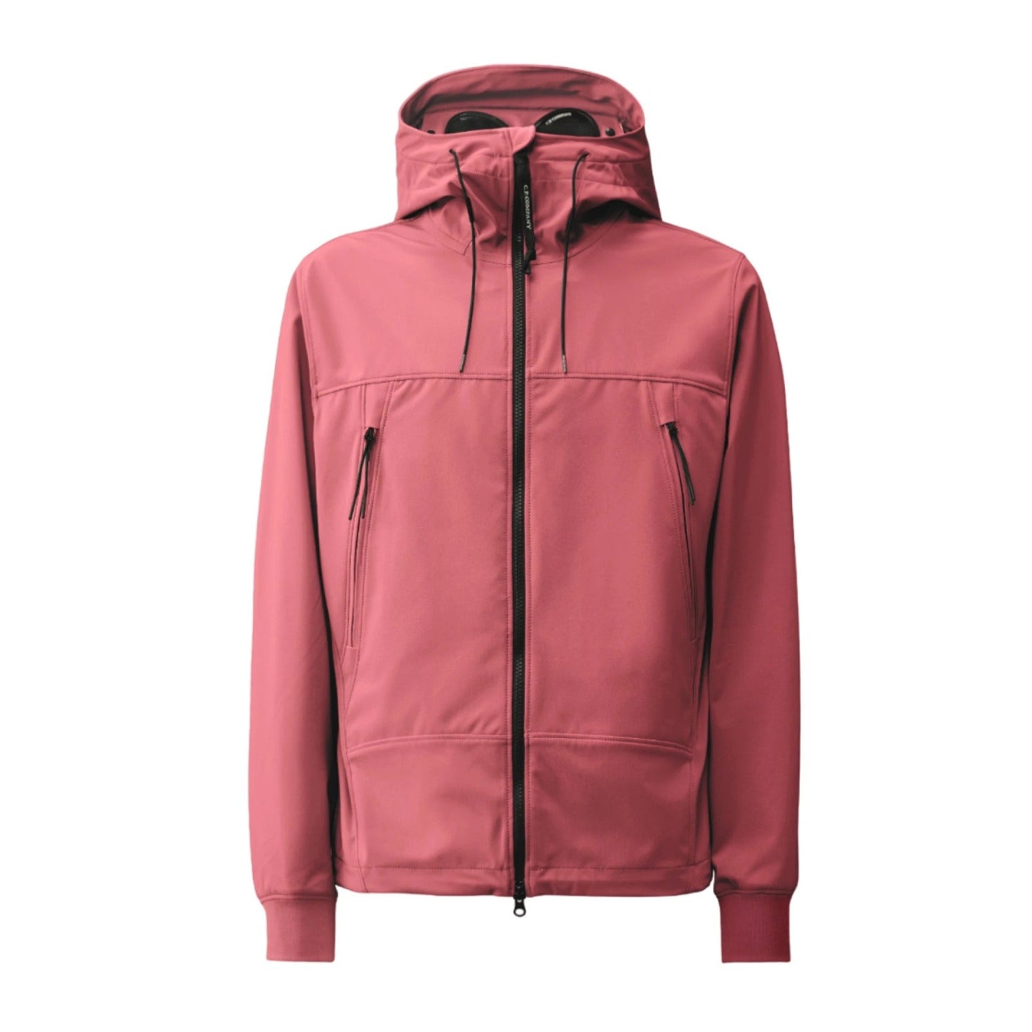 Cp Company S/S Goggle Soft Shell In Red Bud