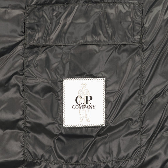 Cp Company D.D Shell Lens Bomber Jacket In Black