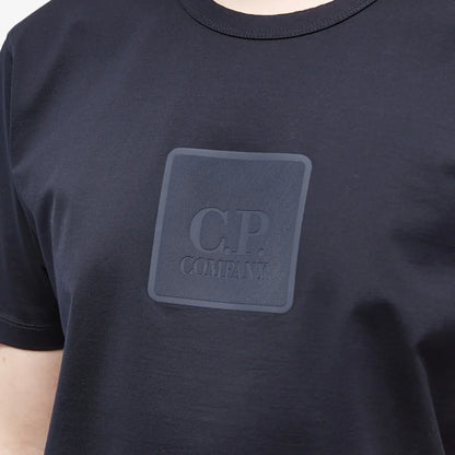 Cp Company 197A Metropolis Series Big Logo T-Shirt in Navy