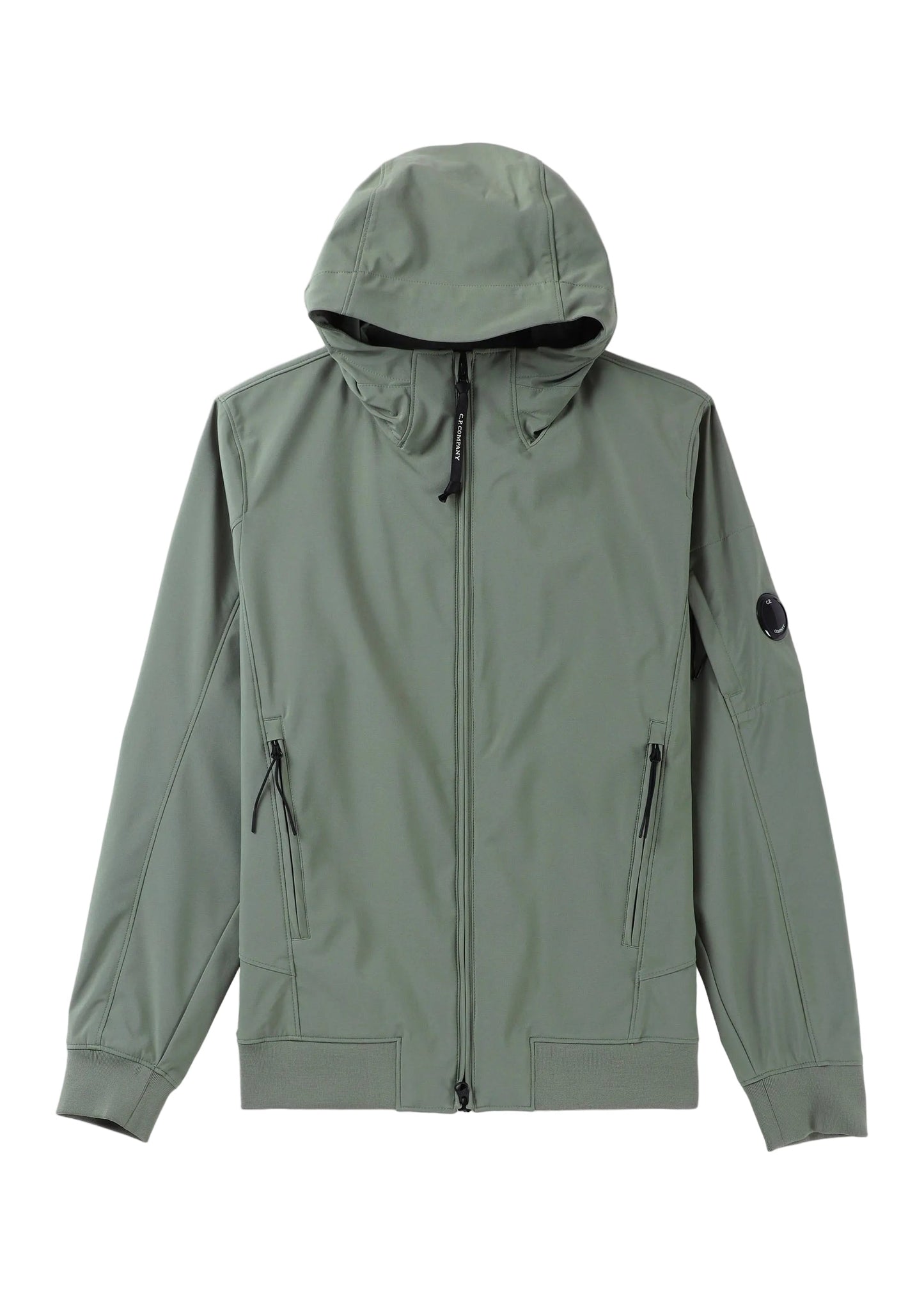 Cp Company S/S Lens Soft Shell In Agave Green