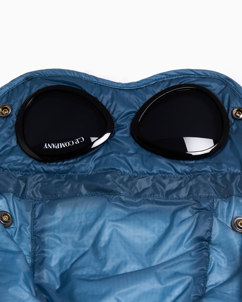 Cp Company 032A Nada Shell Primaloft Goggle Gilet In Light Blue