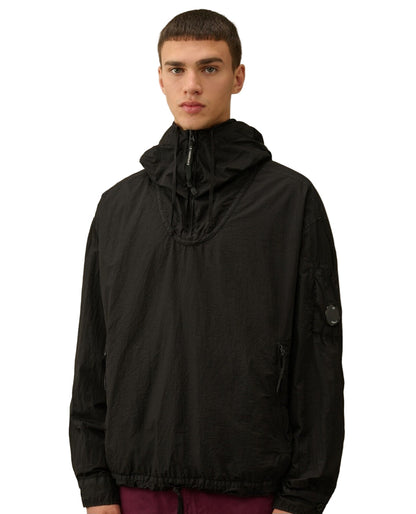 Cp Company Loose Fit Taylon L Hooded Smock In Black