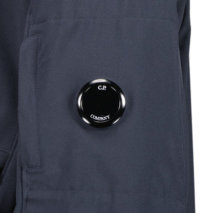 Cp Company S/S Lens Soft Shell Jacket In Navy