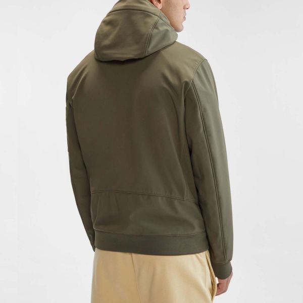 Cp Company Shell-R A/W Lens Jacket In Ivy Green