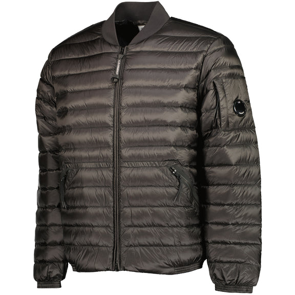 Cp Company D.D Shell Lens Bomber Jacket In Black