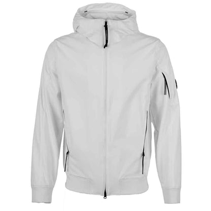 Cp Company S/S Lens Soft Shell Jacket In White