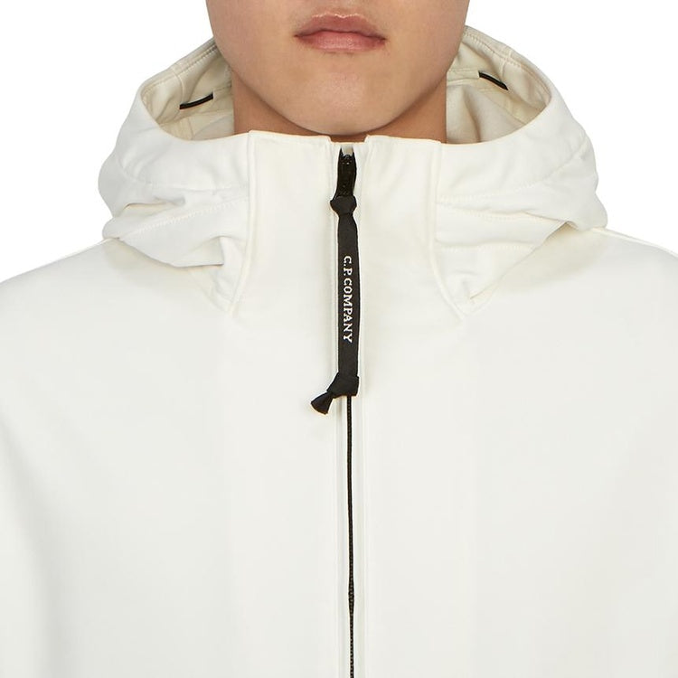 Cp Company Shell-R A/W Lens Jacket In White