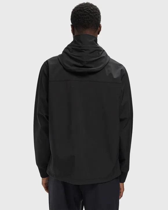Cp Company 001A Shell-R Goggle Jacket In Black