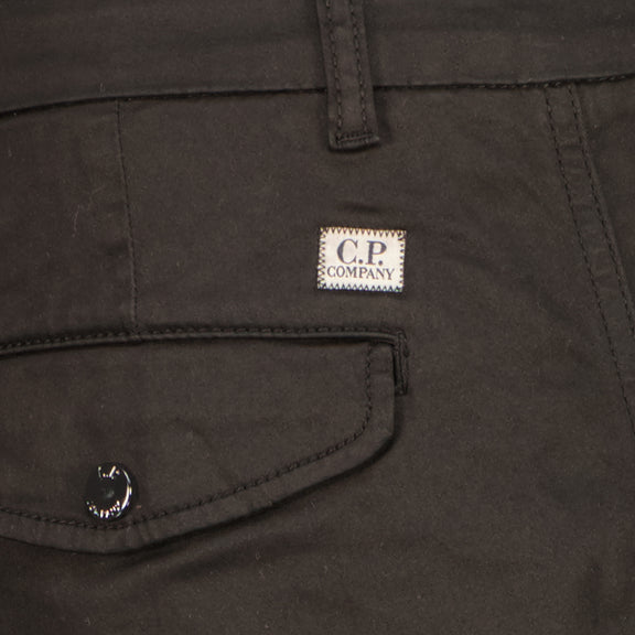 Cp Company 058A Utility Stretch Lens Cargo Pants in Black
