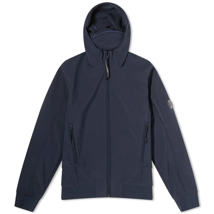 Cp Company Shell-R A/W Lens Jacket In Navy