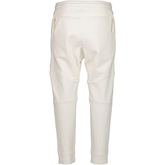 Cp Company 084A Diagonal Raised Joggers In White