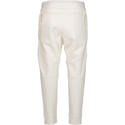 Cp Company 084A Diagonal Raised Joggers In White