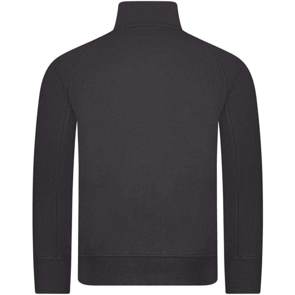 Cp Company Diagonal Raised Lens Full Zip In Navy