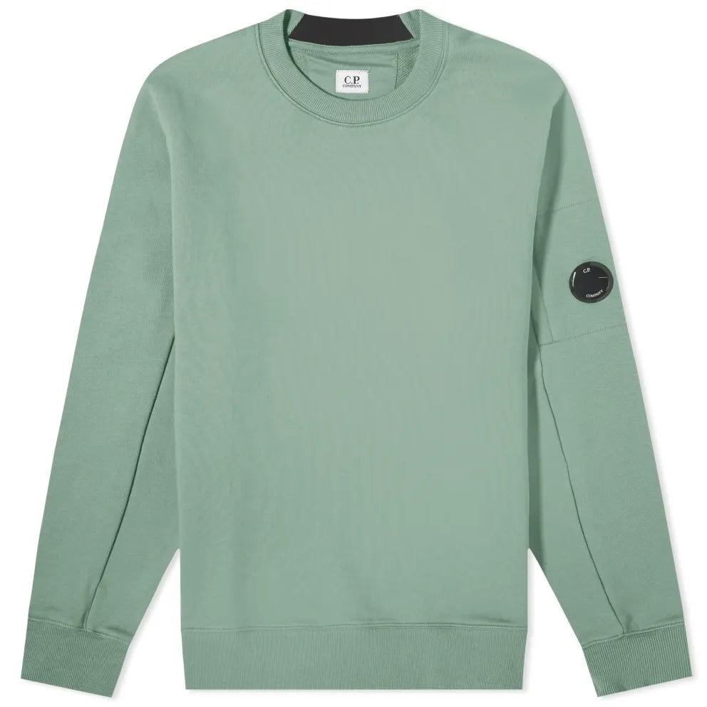 Cp Company 16CM Diagonal Raised Lens Sweatshirt Green Bay
