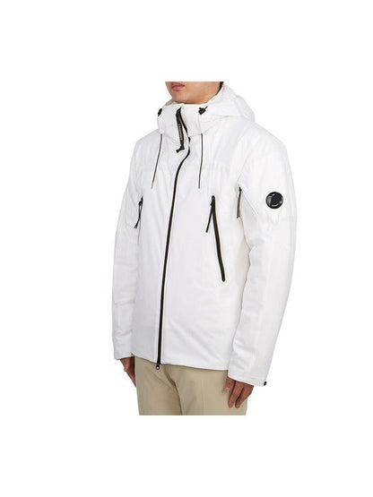 Cp Company Padded A/W Pro-Tek Hooded Jacket White