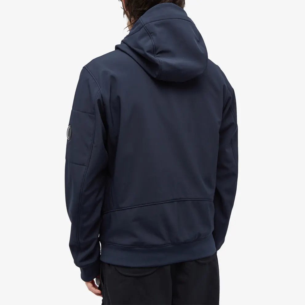 Cp Company Shell-R A/W Lens Jacket In Navy