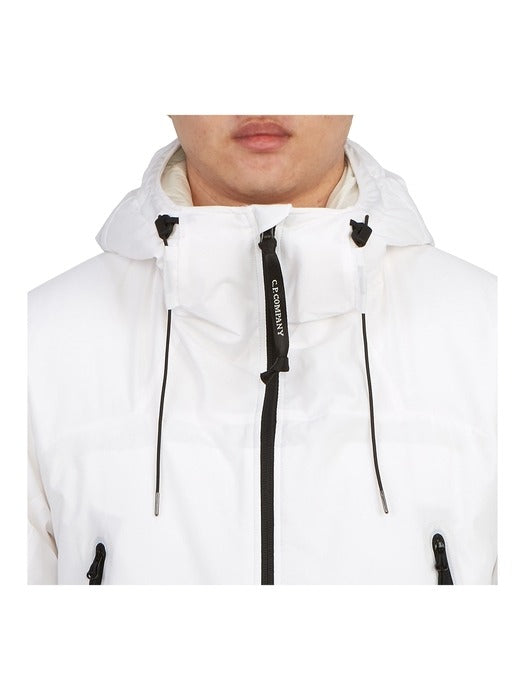 Cp Company Padded A/W Pro-Tek Hooded Jacket White