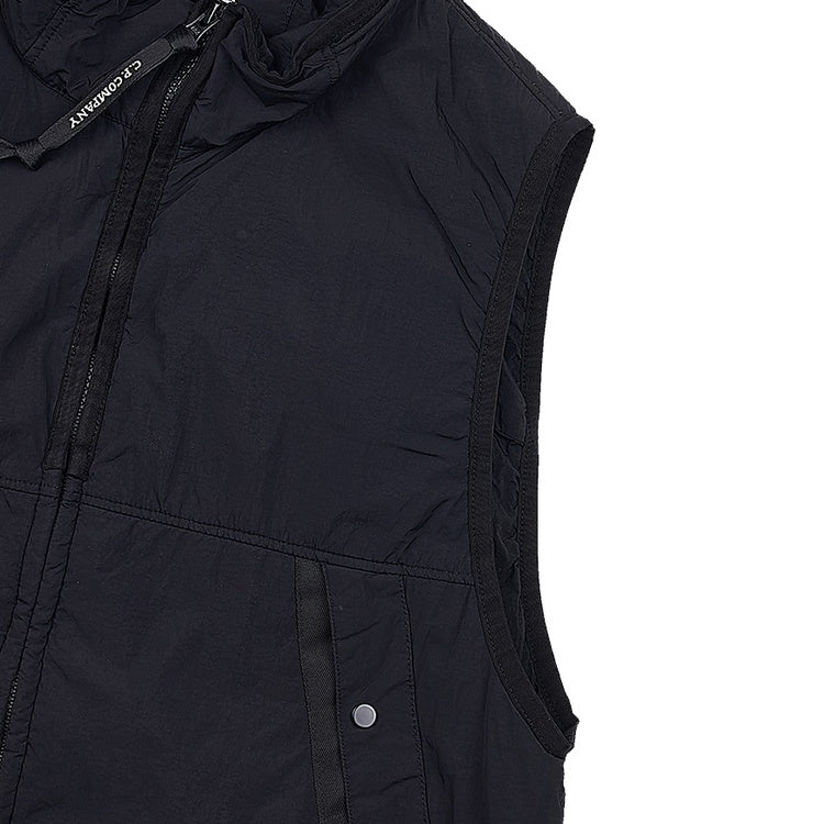Cp Company Primaloft G.D.P Padded Lens Gilet In Black