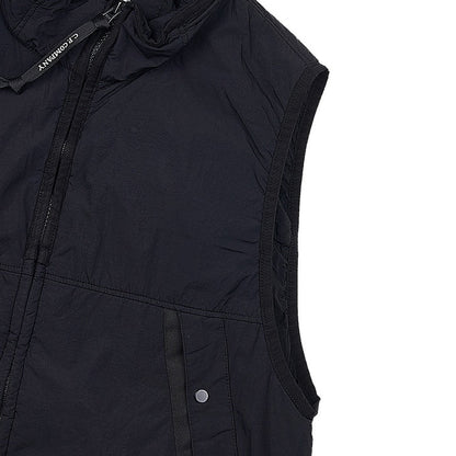 Cp Company Primaloft G.D.P Padded Lens Gilet In Black