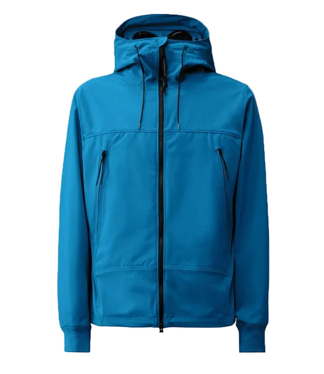 Cp Company S/S Goggle Soft Shell In Ink Blue