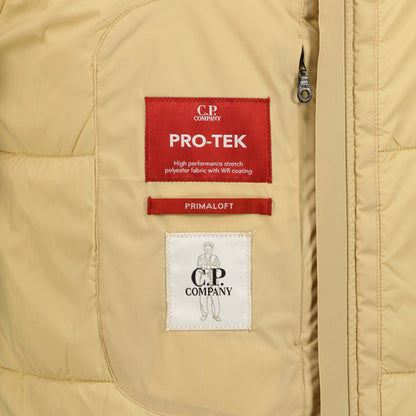 Cp Company Padded A/W Pro-Tek Hooded Jacket Mojade Desert