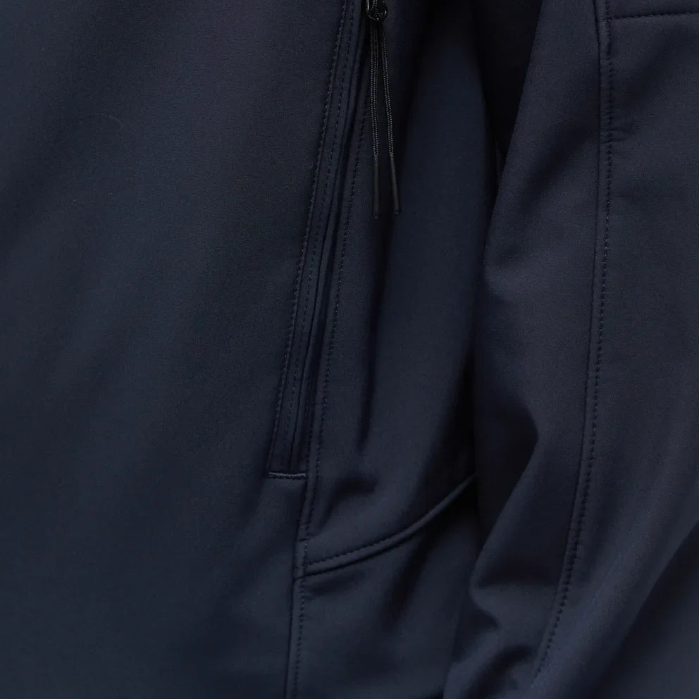 Cp Company Shell-R A/W Lens Jacket In Navy