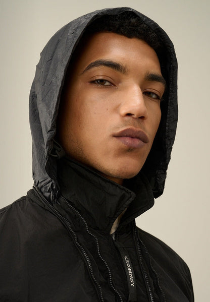 Cp Company 013A Chrome-R Lens Overshirt in Black