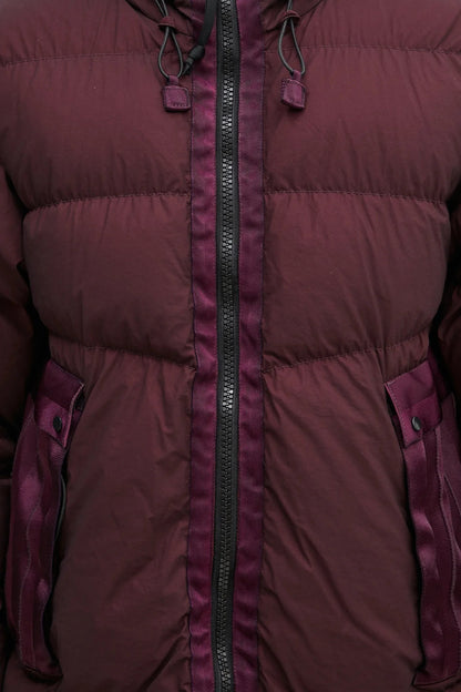 Cp Company 266A Goggle Bi-Tm Down Jacket In Potent Purple
