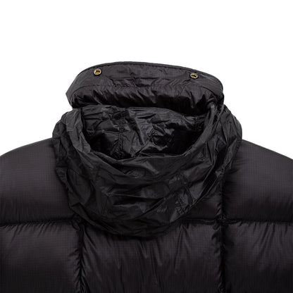 Cp Company 216A D.D Shell Short Hooded Down Jacket In Nightshade