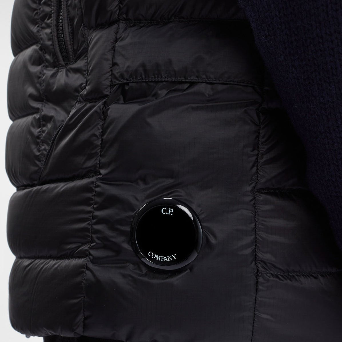 Cp Company D.D Lightweight Shell Gilet In Black