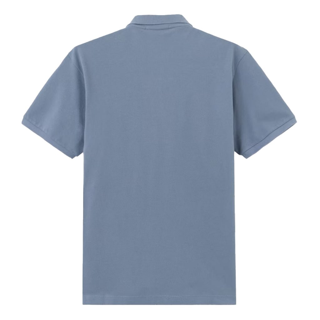 [Stone Island] 50/2 Cotton Pique Compass Patch Polo
