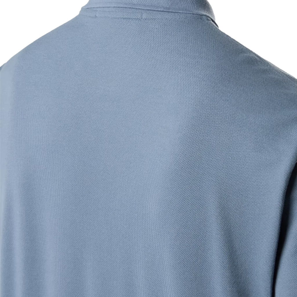 [Stone Island] 50/2 Cotton Pique Compass Patch Polo