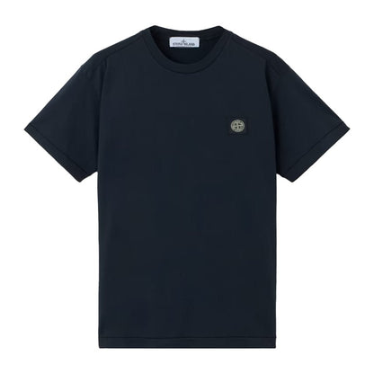 [Stone Island] 60/2 Cotton Jersey Garment Dyed T-Shirt