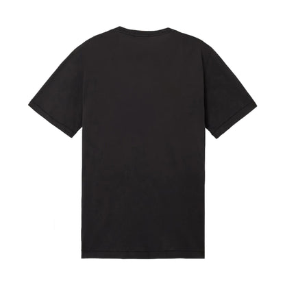 [Stone Island] Compass Logo Cotton T-Shirt in Black