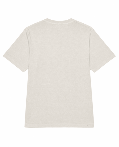 [Stone Island] Cotton "Fissato" Effect Compass T-Shirt