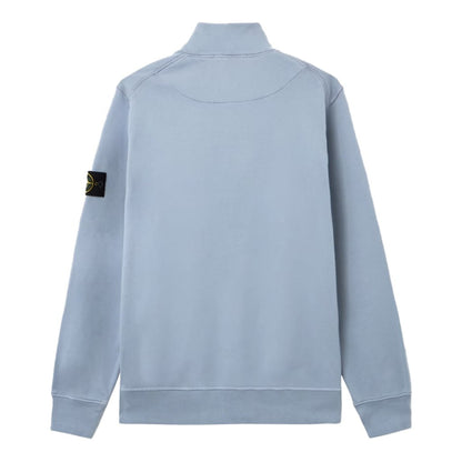 [Stone Island] Cotton Fleece Half-Zip Sweatshirt