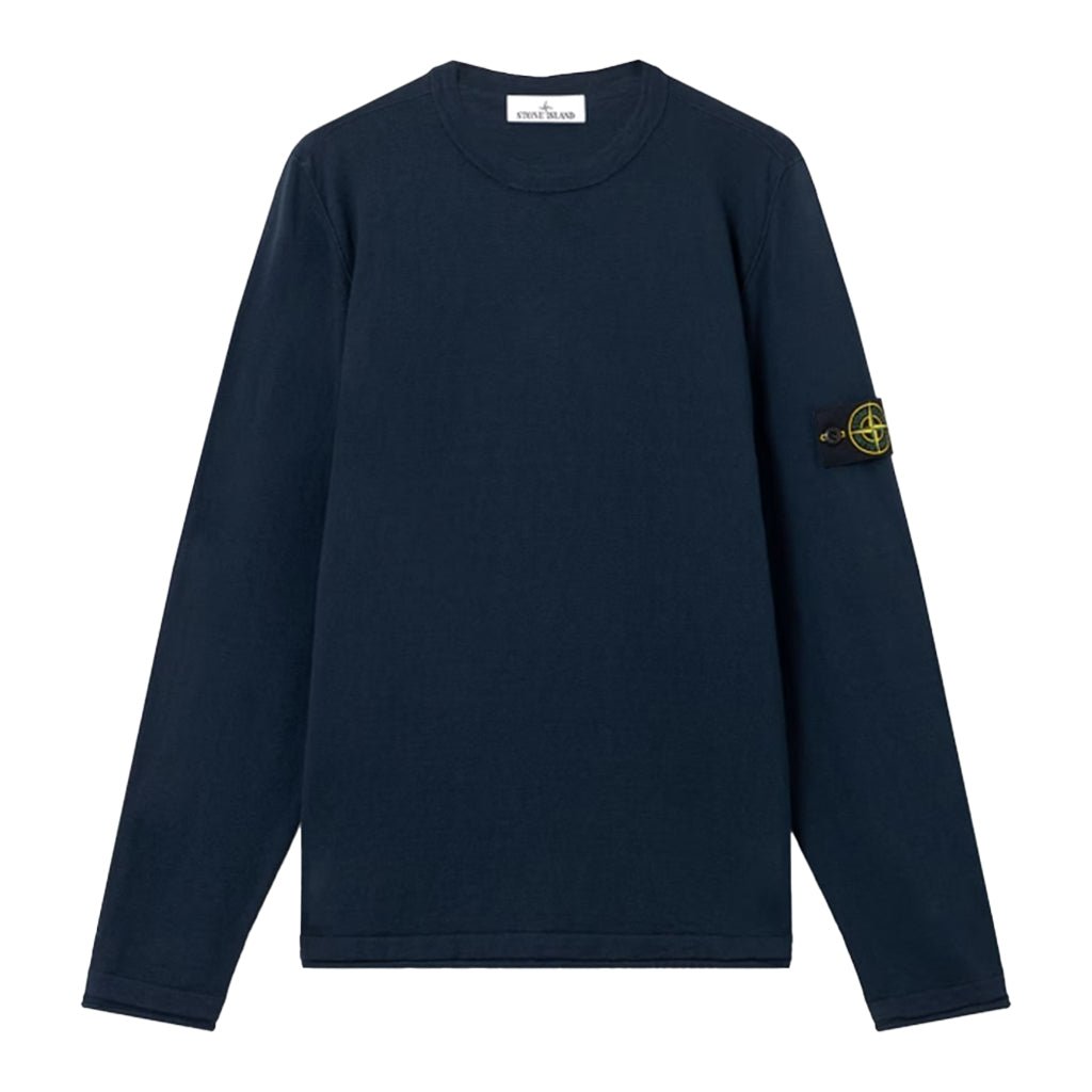 [Stone Island] Cotton Nylon Crewneck Knit