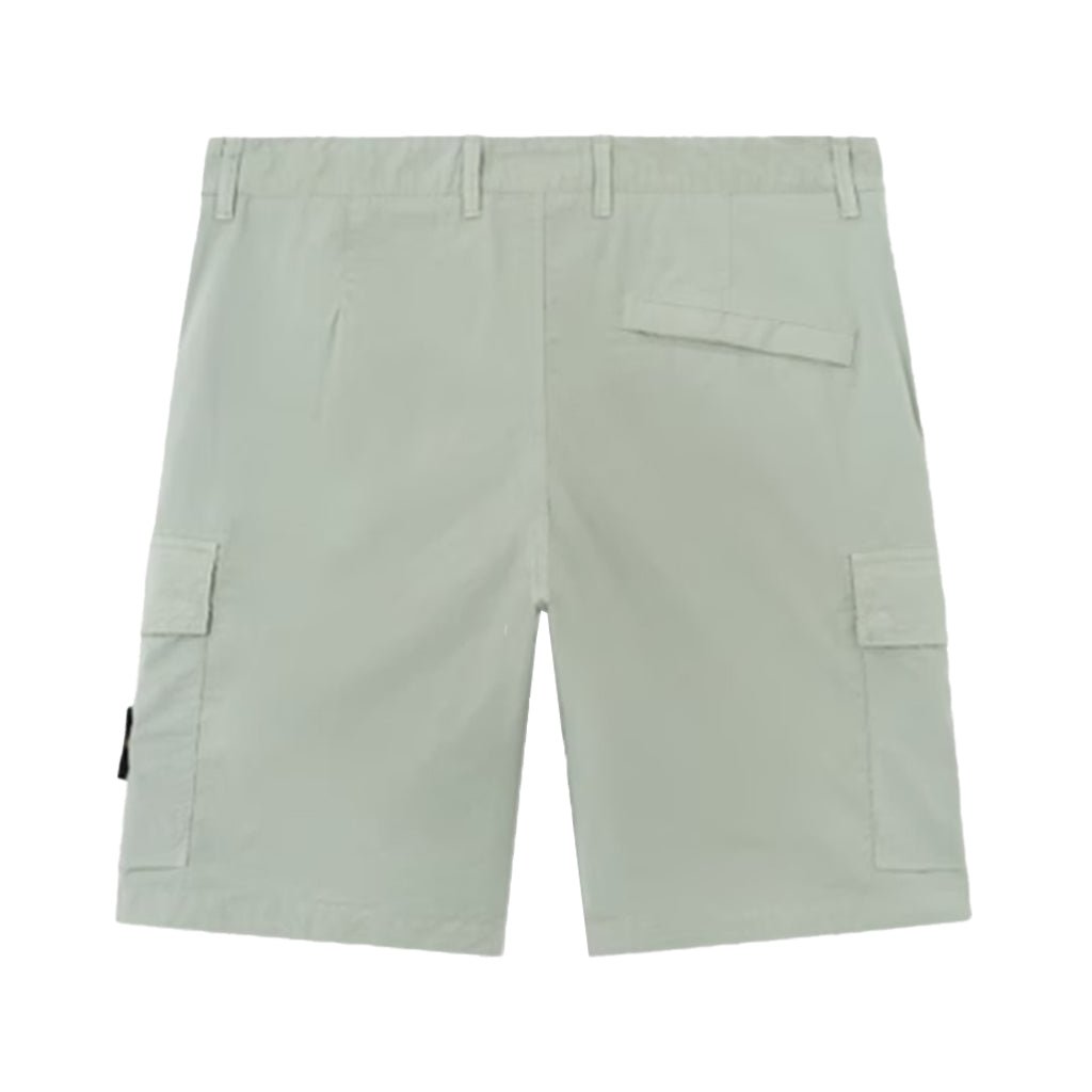 [Stone Island] Cotton Tela "Paracadute" Cargo Shorts