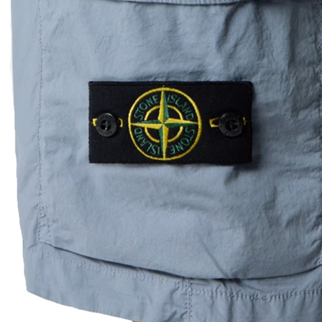 [Stone Island] Cotton Tela "Paracadute" Cargo Shorts