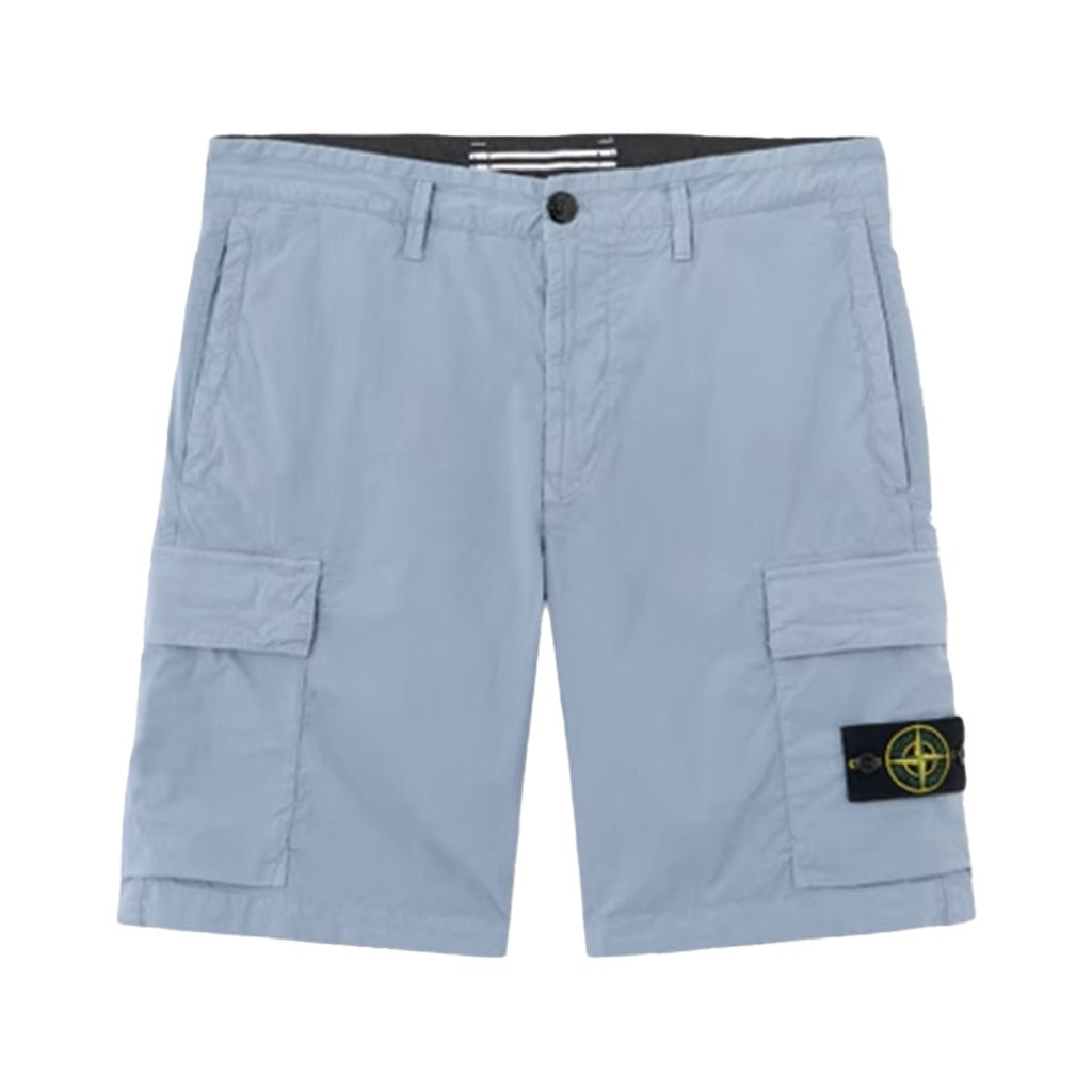 [Stone Island] Cotton Tela "Paracadute" Cargo Shorts