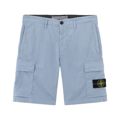[Stone Island] Cotton Tela "Paracadute" Cargo Shorts